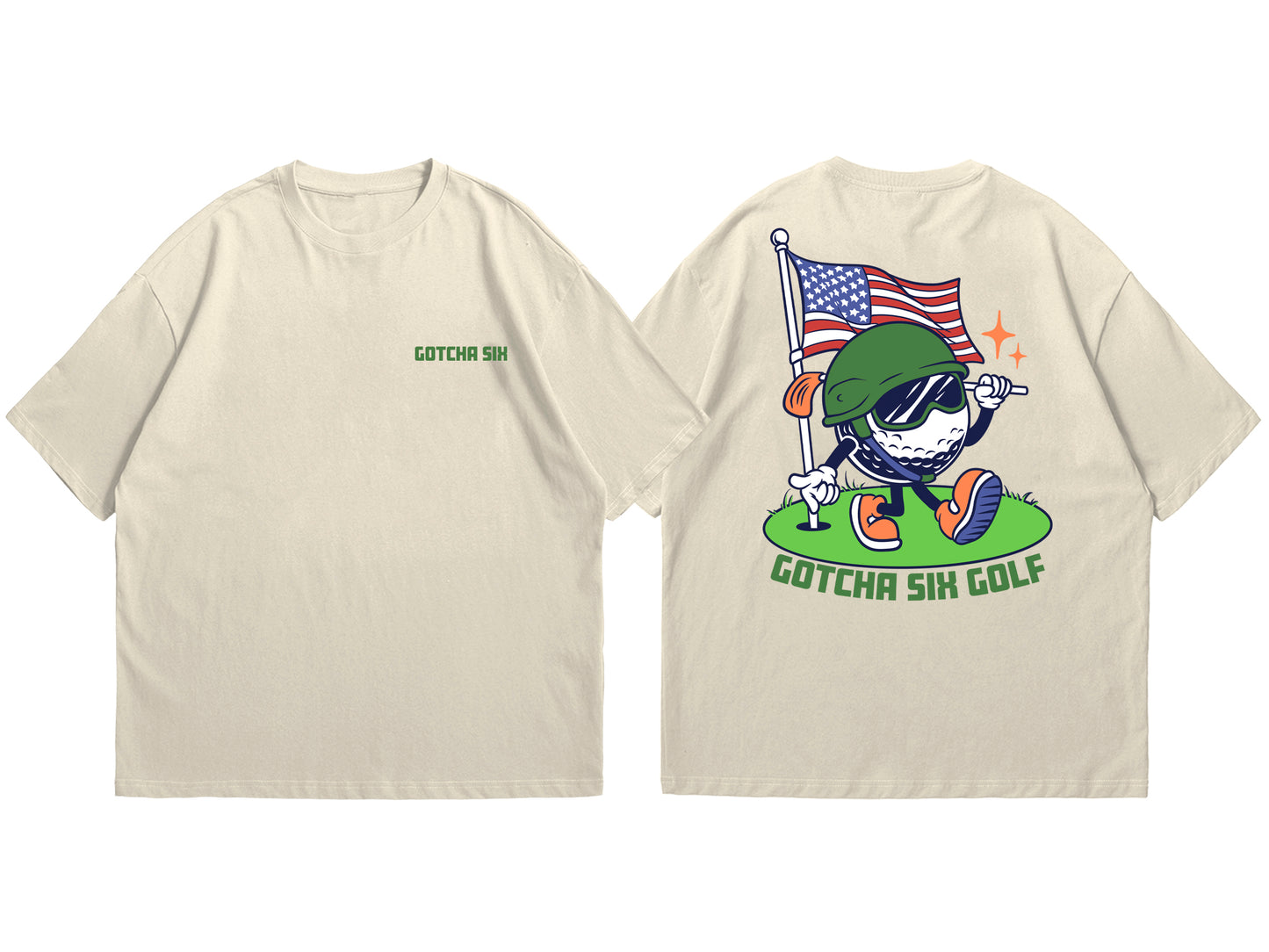 Gotcha Six Golf T-Shirt